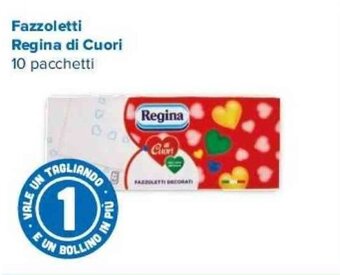 Tigre Fazzoletti Regina di Cuori 10 pacchetti offerta