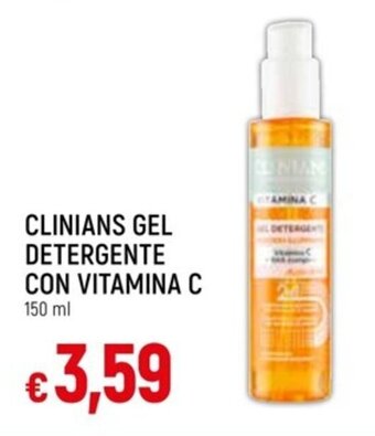Galassia CLINIANS GEL DETERGENTE CON VITAMINA C 150 ml offerta