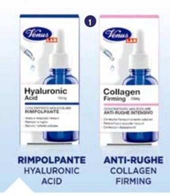 VENUS SIERI con acido ialuronico e collagene 30 ml