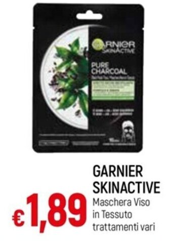 Galassia GARNIER SKINACTIVE Maschera Viso in Tessuto trattamenti vari offerta