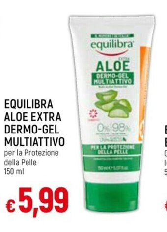 Galassia EQUILIBRA ALOE EXTRA DERMO-GEL MULTIATTIVO per la Protezione della Pelle 150 ml offerta