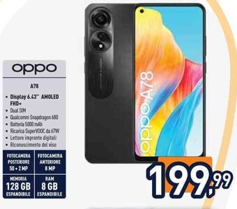 Unieuro oppo A78 offerta