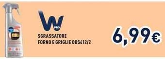 Unieuro SGRASSATORE FORNO E GRIGLIE ODS412/2 offerta