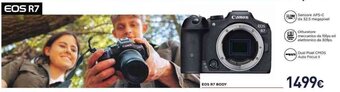 Unieuro Canon EOS R7 offerta