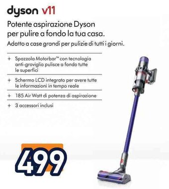 Unieuro dyson v11 offerta