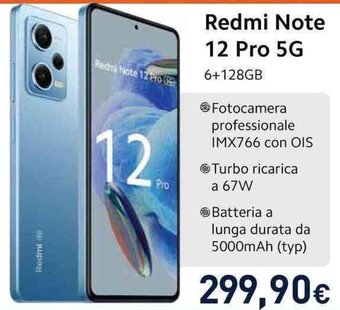 Unieuro Redmi Note 12 Pro 5G offerta
