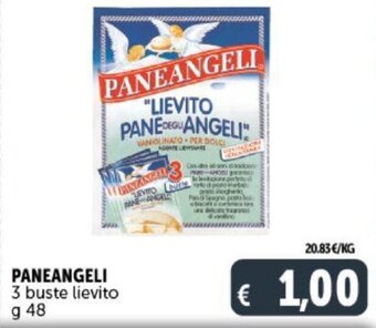 Deco Supermercati PANEANGELI 3 buste lievito g 48 offerta