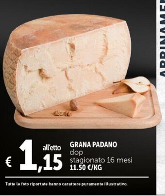 Deco Supermercati GRANA PADANO dop stagionato 16 mesi offerta