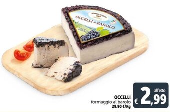 Deco Supermercati OCCELLI formaggio al barolo offerta
