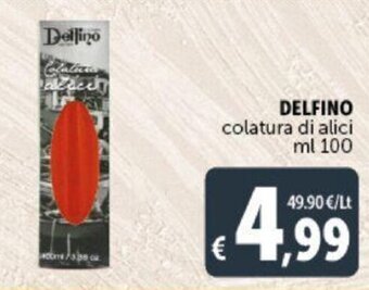 Deco Supermercati DELFINO colatura di alici ml 100 offerta