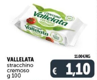 Deco Supermercati VALLELATA stracchino cremoso g 100 offerta
