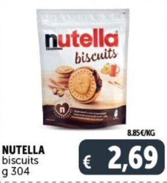 Deco Supermercati NUTELLA biscuits g 304 offerta