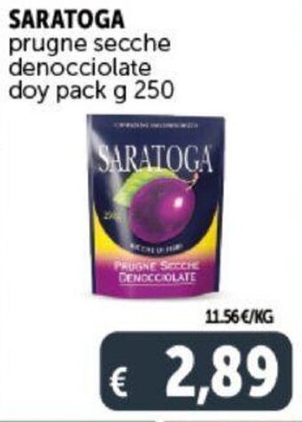 SARATOGA prugne secche denocciolate doy pack g 250