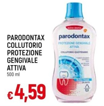 Galassia PARODONTAX COLLUTORIO PROTEZIONE GENGIVALE ATTIVA 500 ml offerta