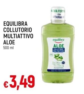 Galassia EQUILIBRA COLLUTORIO MULTIATTIVO ALOE 500 ml offerta
