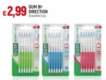GUM BI-DIRECTION Scovolino 6 pz