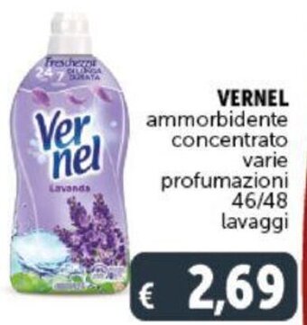 Deco Supermercati VERNEL ammorbidente concentrato varie profumazioni 46/48 lavaggi offerta
