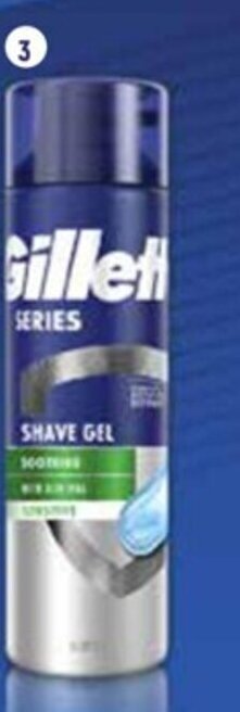 Galassia GILLETTE Gel da Barba Pelli Sensibili / Idratante 200 ml offerta