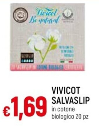 Galassia VIVICOT SALVASLIP in cotone biologico 20 pz offerta