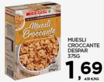 MUESLI CROCCANTE DESPAR 375G