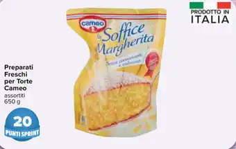 Carrefour Cameo Preparati Freschi per Torte 650g offerta