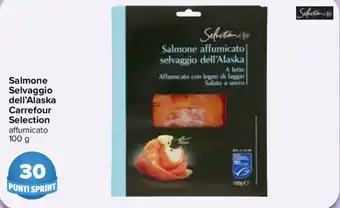 Carrefour Selection Selvaggio dell'Alaska Carrefour Salmone offerta