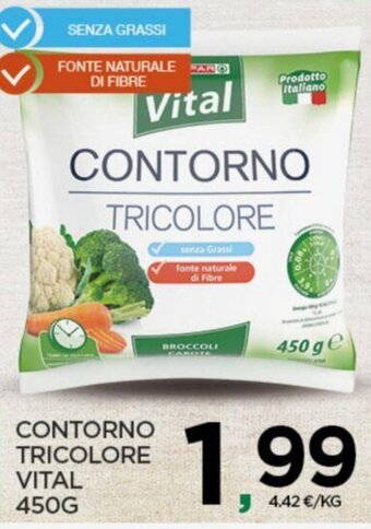 Interspar CONTORNO TRICOLORE VITAL 450G offerta