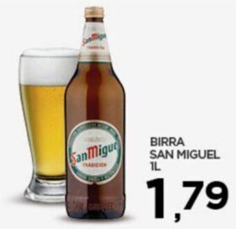 Interspar BIRRA SAN MIGUEL 1L offerta