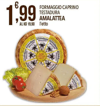Iper Nonna Isa FORMAGGIO CAPRINO TESTADURA AMALATTEA offerta