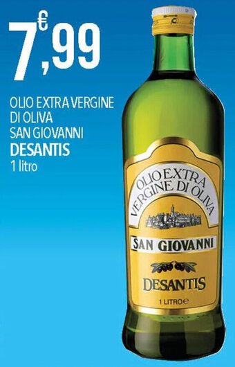 Iper Nonna Isa OLIO EXTRAVERGINE DI OLIVA SAN GIOVANNI DESANTIS 1 litro offerta