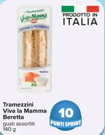 Berreta Tramezzini Viva la Mamma 140g