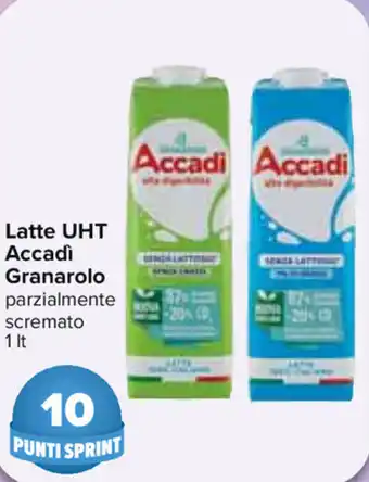 Carrefour Granarolo Latte UHT Arcadì 1lt offerta