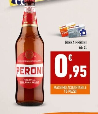 Conad City Peroni birra offerta
