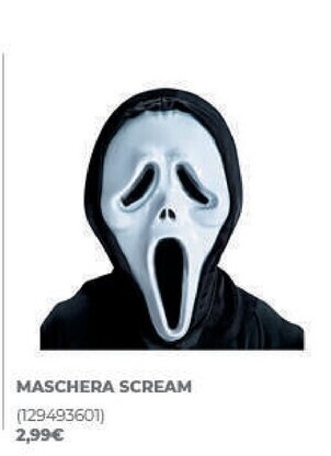 Toys Center Maschera scream offerta