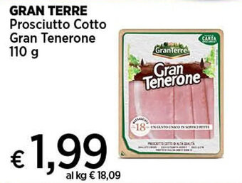 GRAN TERRE Prosciutto Cotto Gran Tenerone 110 g