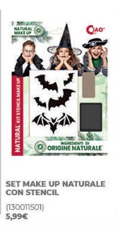 Toys Center Set make up naturale con stencil offerta