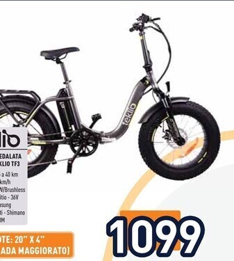 Unieuro Teklio - fat e-bike a pedalata assistita tf3 offerta