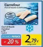 Carrefour Market Carrefour - Cuori Di Nasello Sudafricano 300 G(ml) offerta