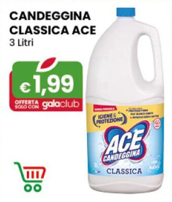 Gala Supermercati CANDEGGINA CLASSICA ACE 3 Litri offerta