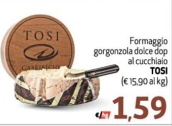 Formaggio gorgonzola dolce dop al cucchiaio TOSI