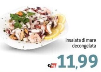 Insalata di mare decongelata