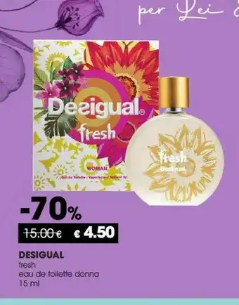 Tigotà Desigual Fresh Eau De Tollette Donna offerta
