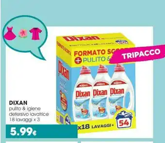 Tigotà Dixan Pulito & Igiene Detersivo Lavatrice offerta