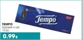 Tigotà Tempo Fazzoletti 4 Veli offerta