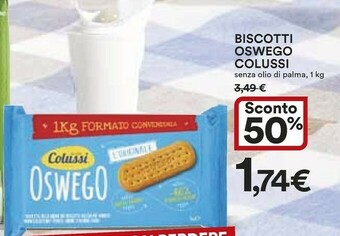 Coop Colussi Biscotti offerta