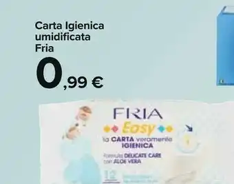 Carrefour Market Fria Carta Igienica Umidificata offerta