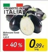 Carrefour Market Melanzane Tonde offerta