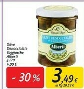 Carrefour Market Alberti Olive Denocciolate In Qualità Taggiasca 170 G(ml) offerta