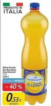 Carrefour Market San Benedetto Limone 1500 G(ml) offerta