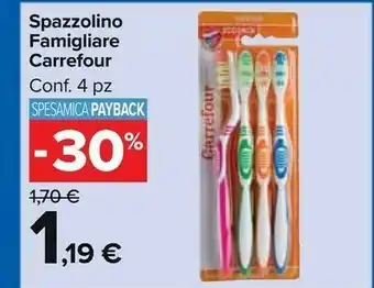 Carrefour Carrefour Spazzolino Famigliare offerta